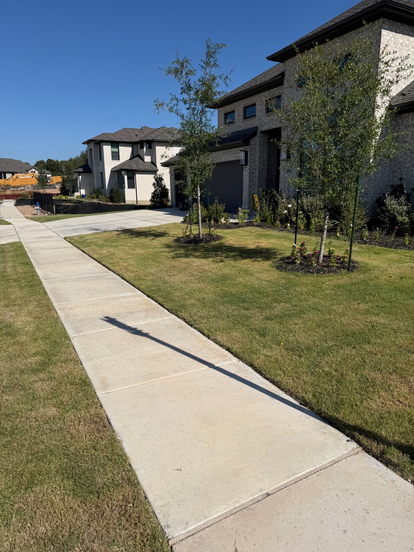 New Build Front Yard
